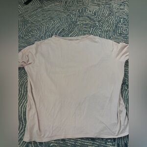 LULULEMON Light Pink Athletic Short Sleeve Top Women’s M/L